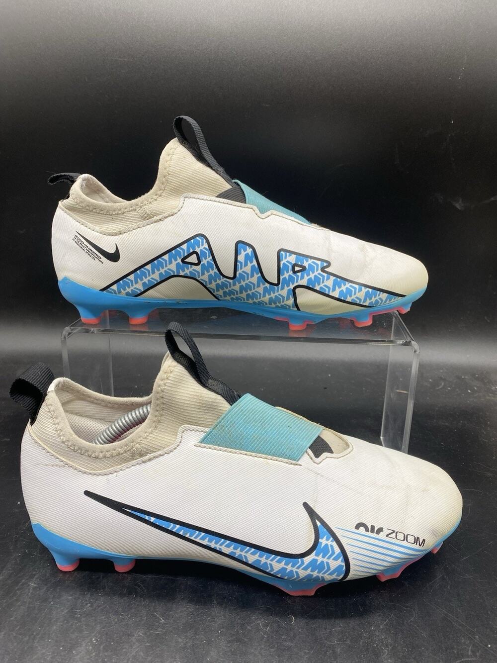 Nike JR Zoom Vapor 15 Academy FG/MG Soccer CleatsDJ5617-146 Youth Size 5.5Y